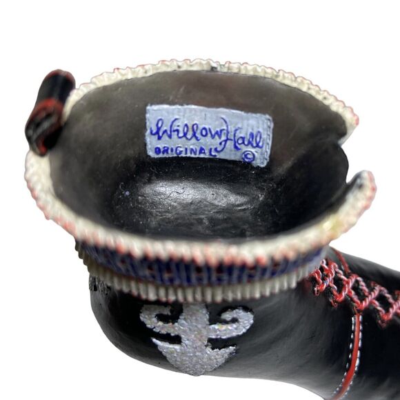 Willow Hall Center Stage Original Moulin Rouge  Collection Boot Shoe Miniature - Picture 3 of 11